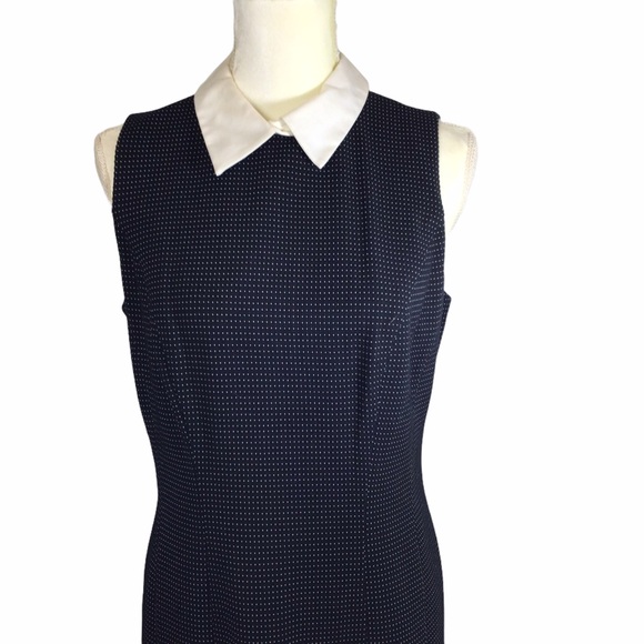 Lauren Ralph Lauren Black & White Polka Dot Dress - Picture 2 of 9